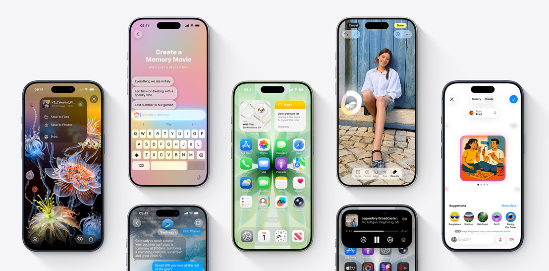 Current Apple iPhone range